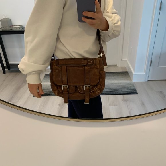 Michael Kors Double Buckle Crossbody Bag - Picture 5 of 7